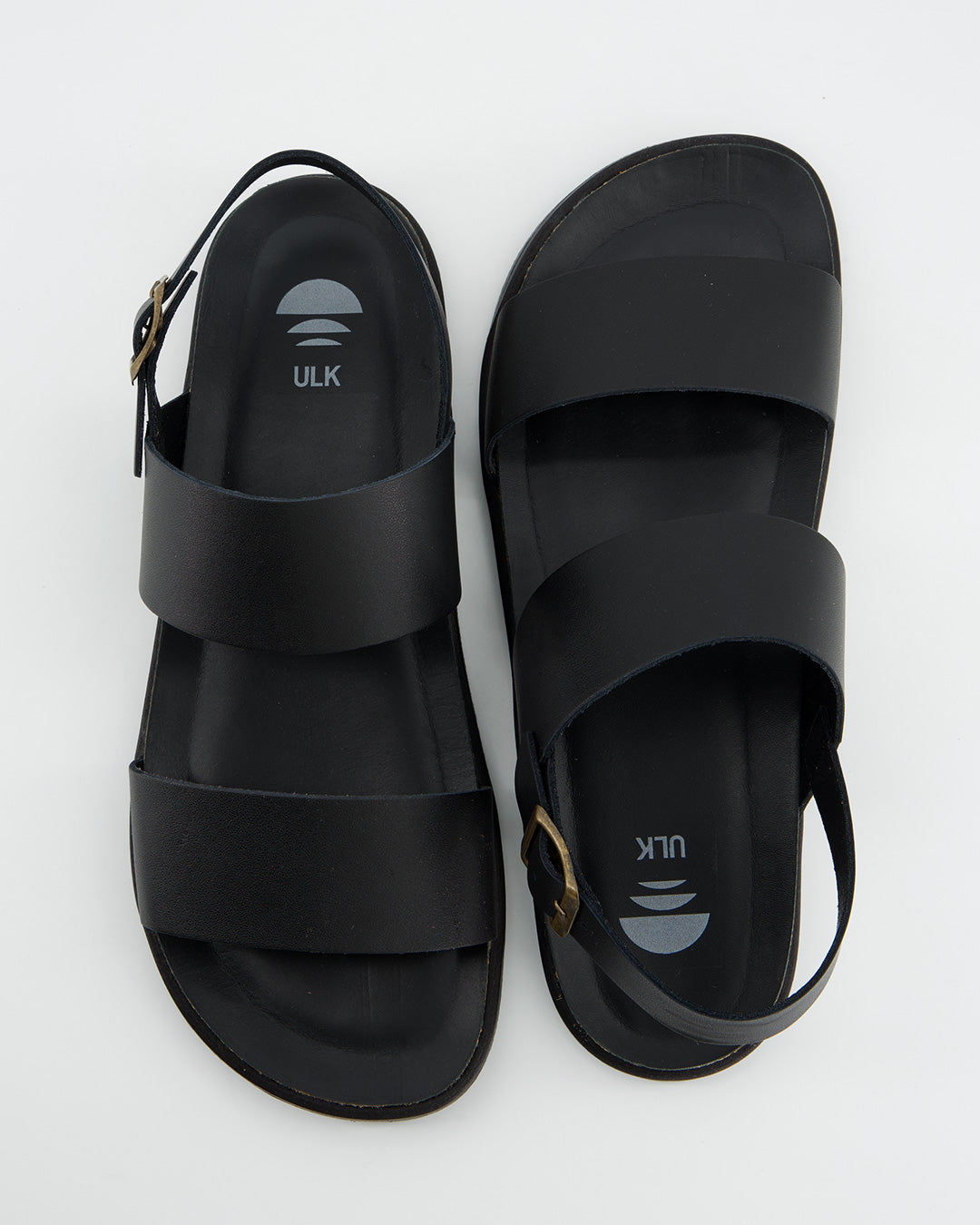 Sandalias de Tiras Negras - Nur