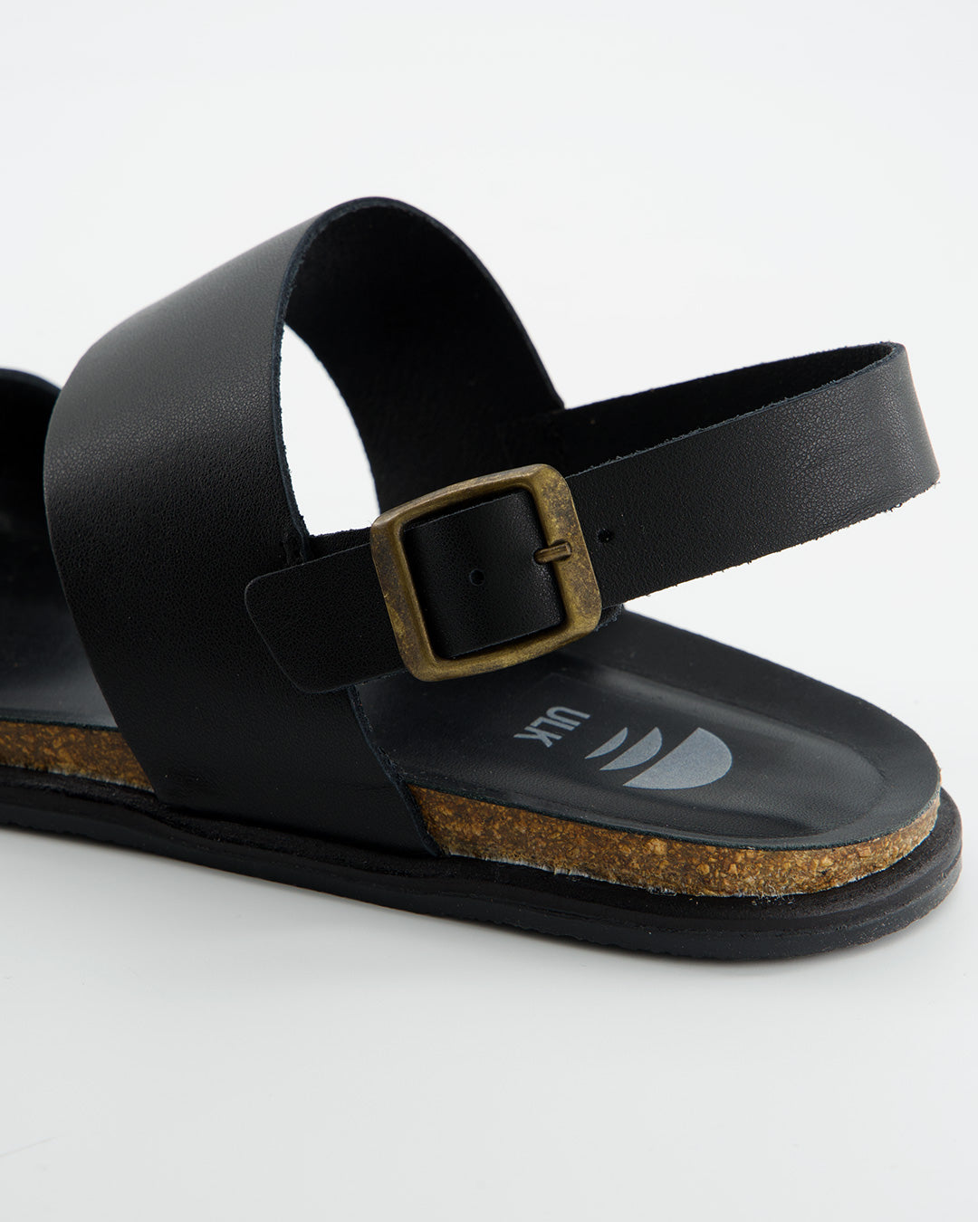 Sandalias de Tiras Negras - Nur