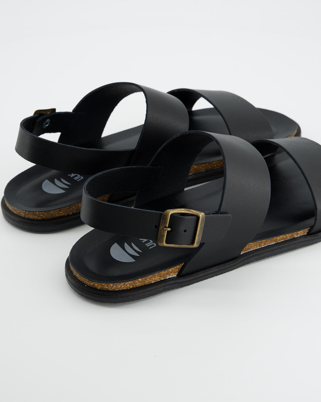 Sandalias de Tiras Negras - Nur