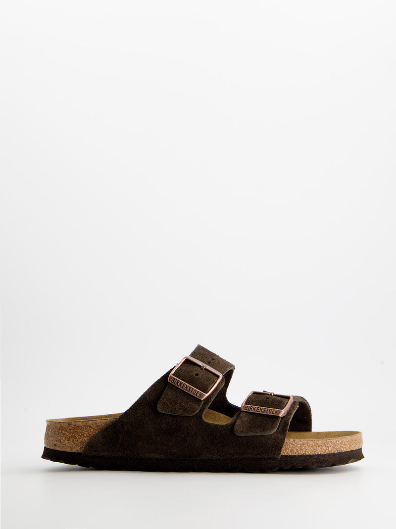 Sandalias de ante con hebillas - Birkenstock Arizona