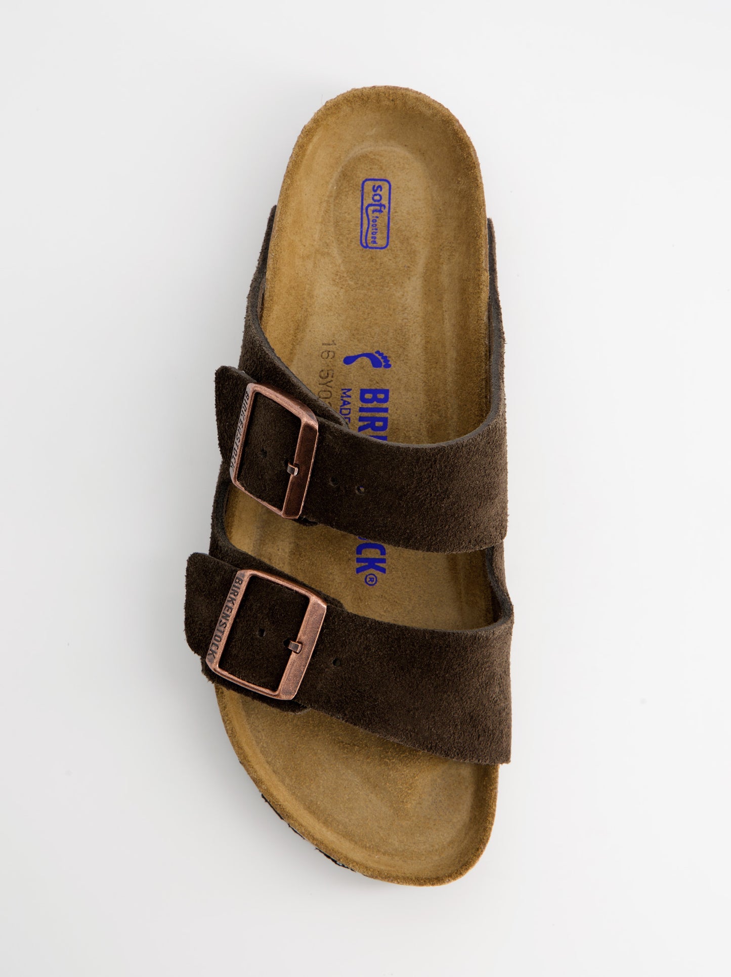 Sandalias de ante con hebillas - Birkenstock Arizona