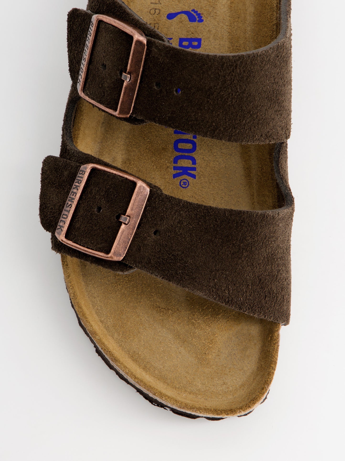 Sandalias de ante con hebillas - Birkenstock Arizona