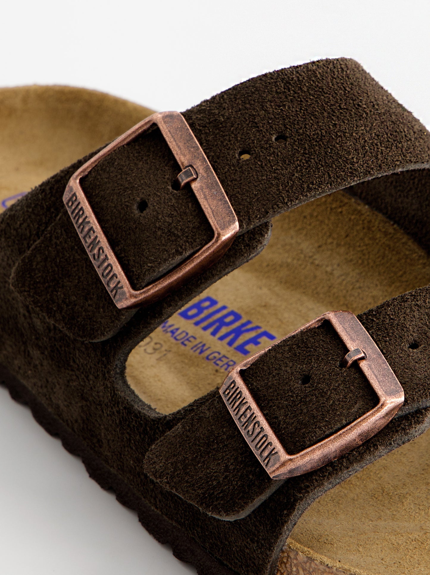 Sandalias de ante con hebillas - Birkenstock Arizona