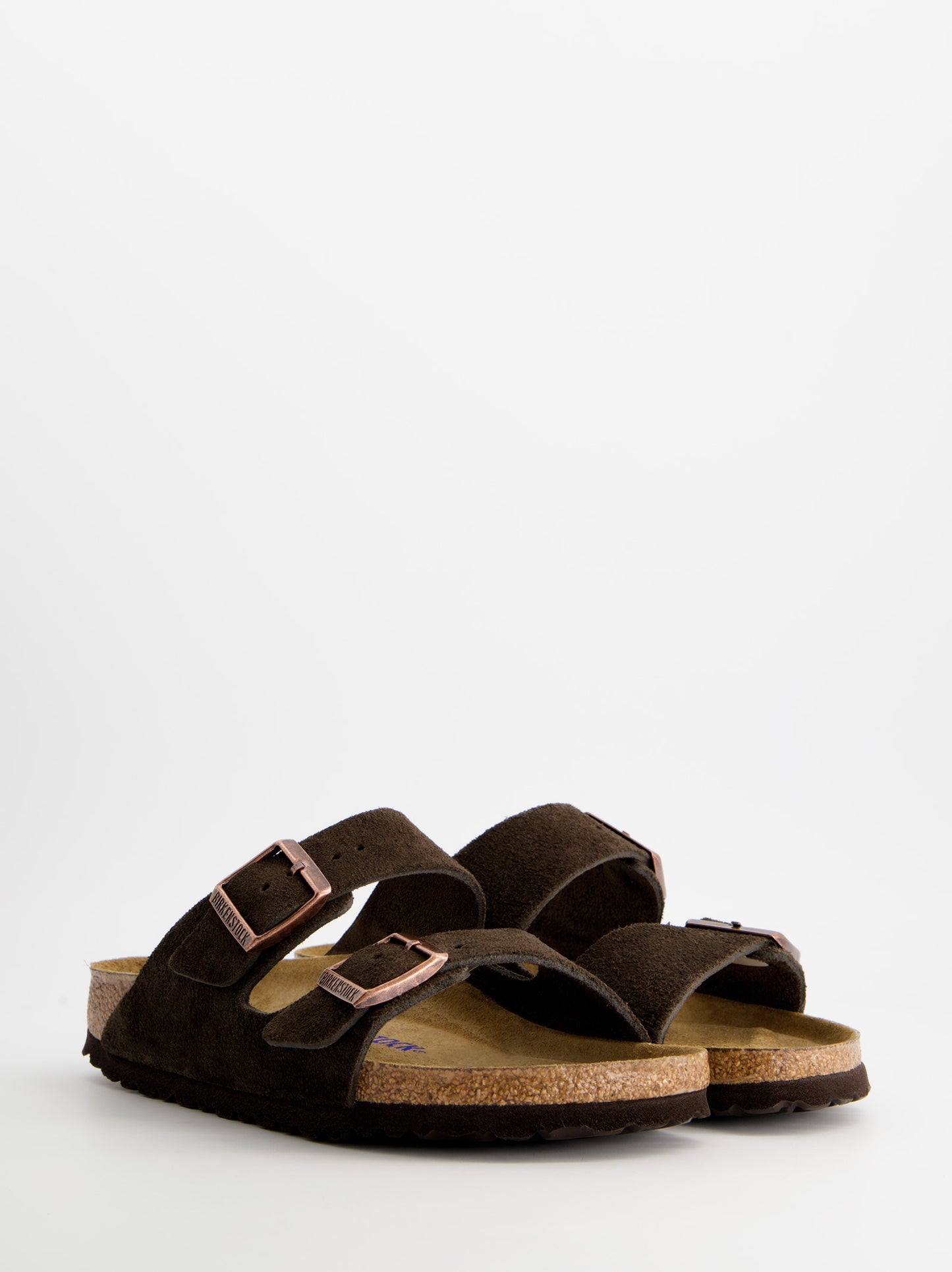 Sandalias de ante con hebillas - Birkenstock Arizona