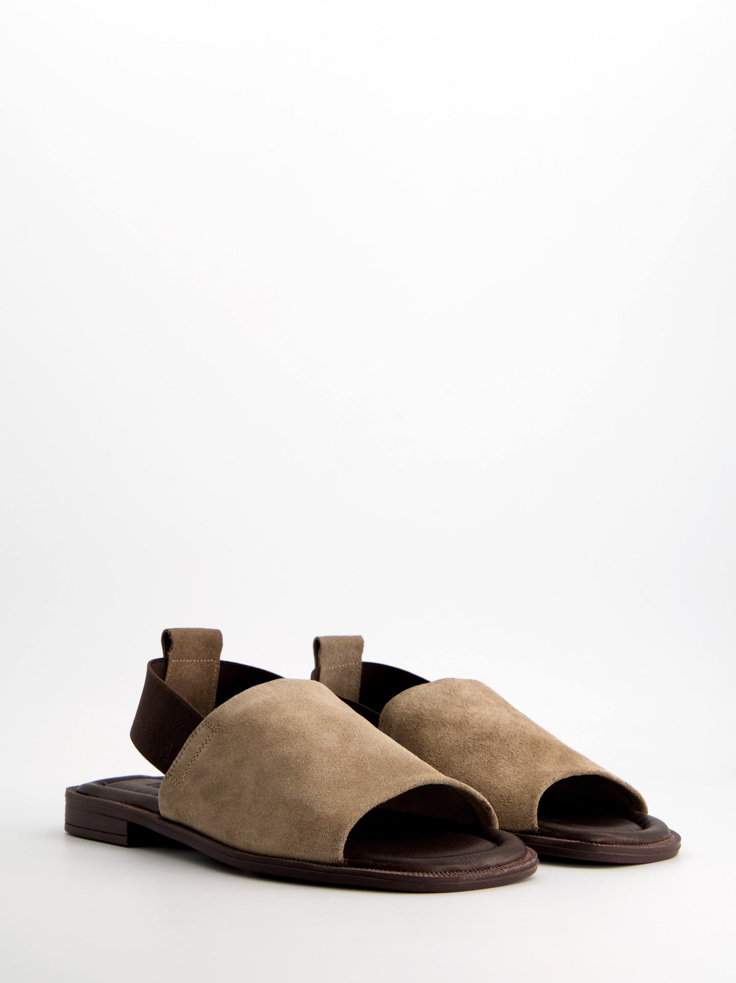 Sandalias de ante con tira elástica - Sandy