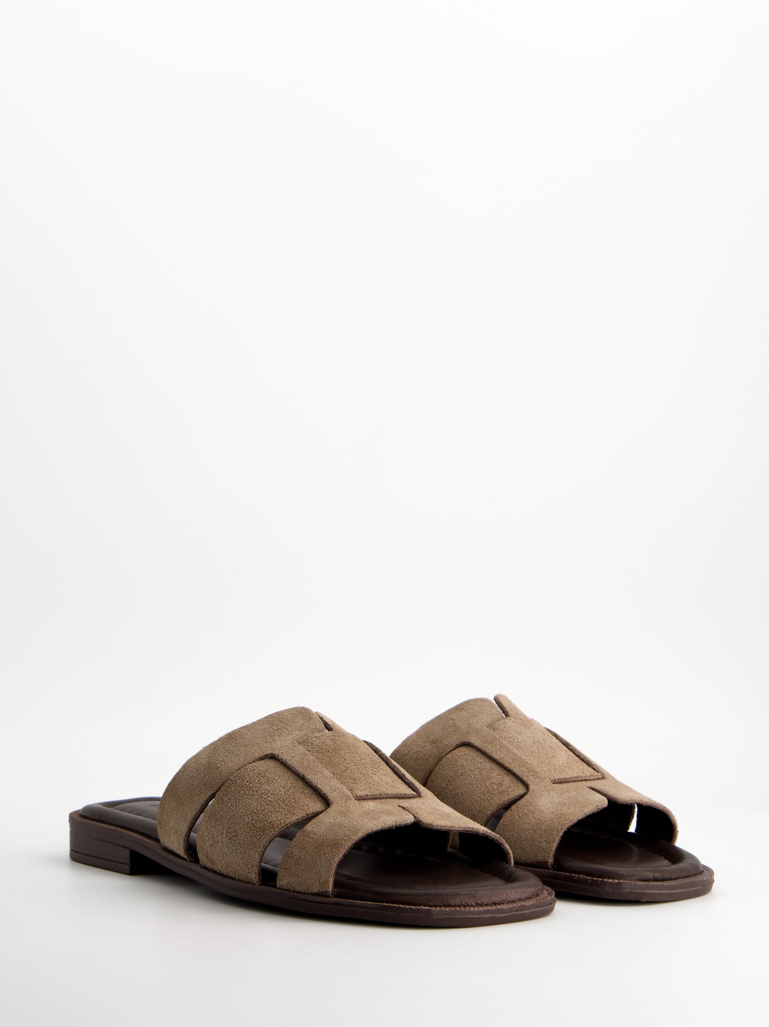 Sandalias de ante y punta cuadrada - Splift