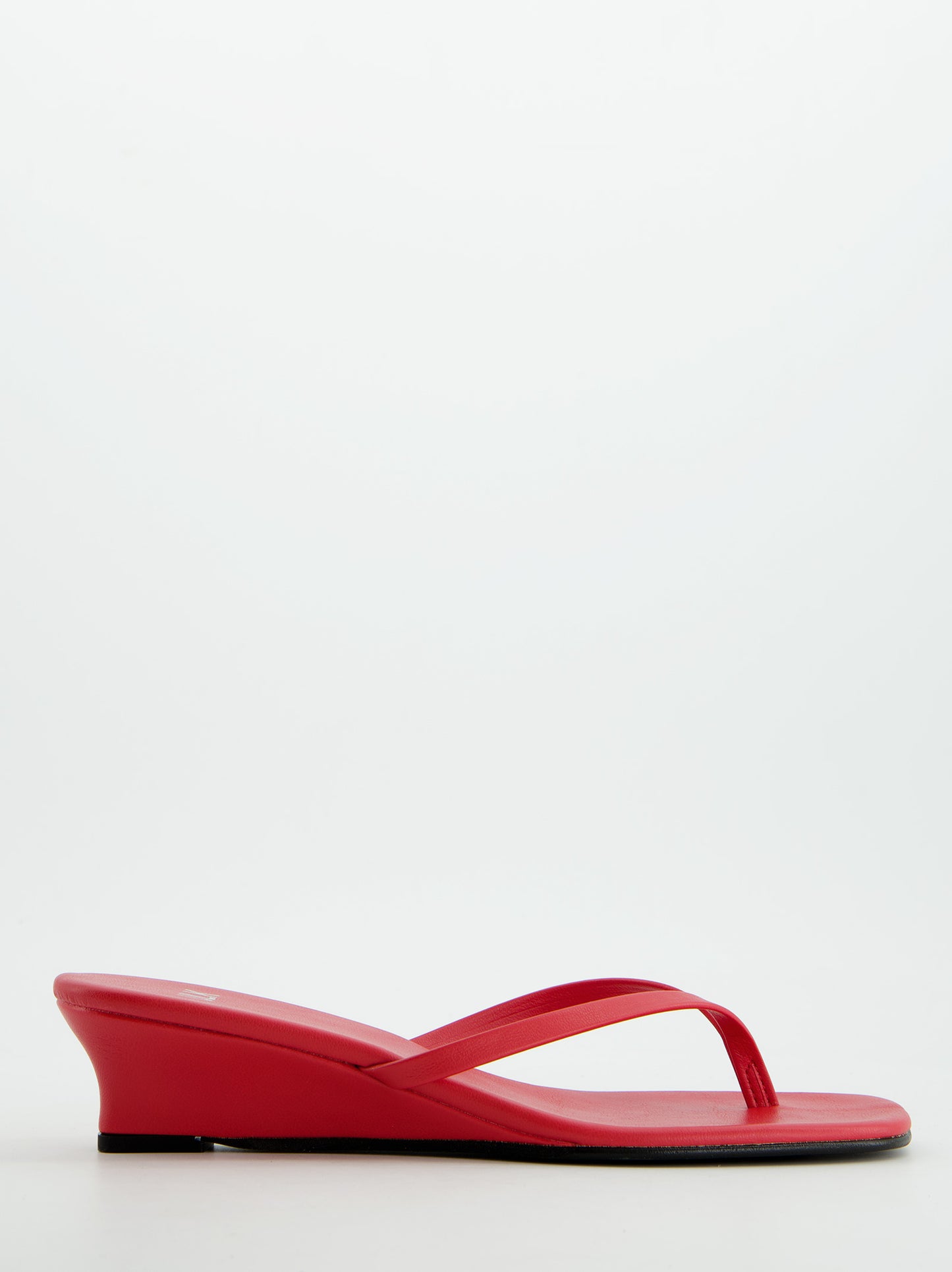 Sandalias de cuña Rojo - Siete