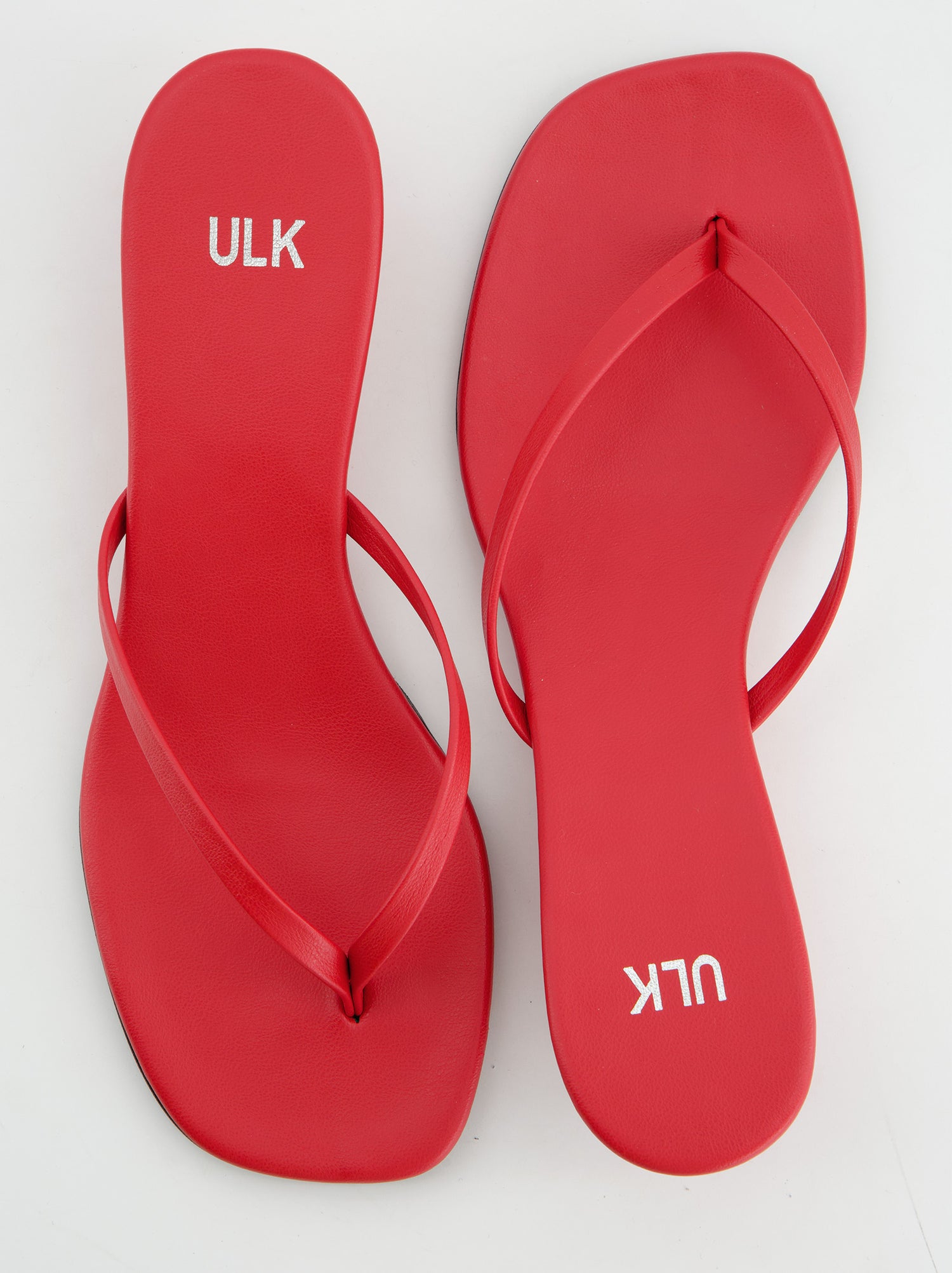 Sandalias de cuña Rojo - Siete