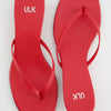 Sandalias de cuña Rojo - Siete