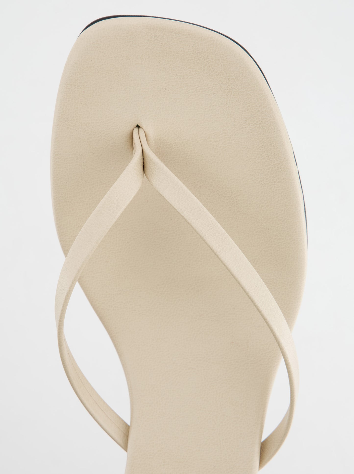 Sandalias de cuña beige - Siete