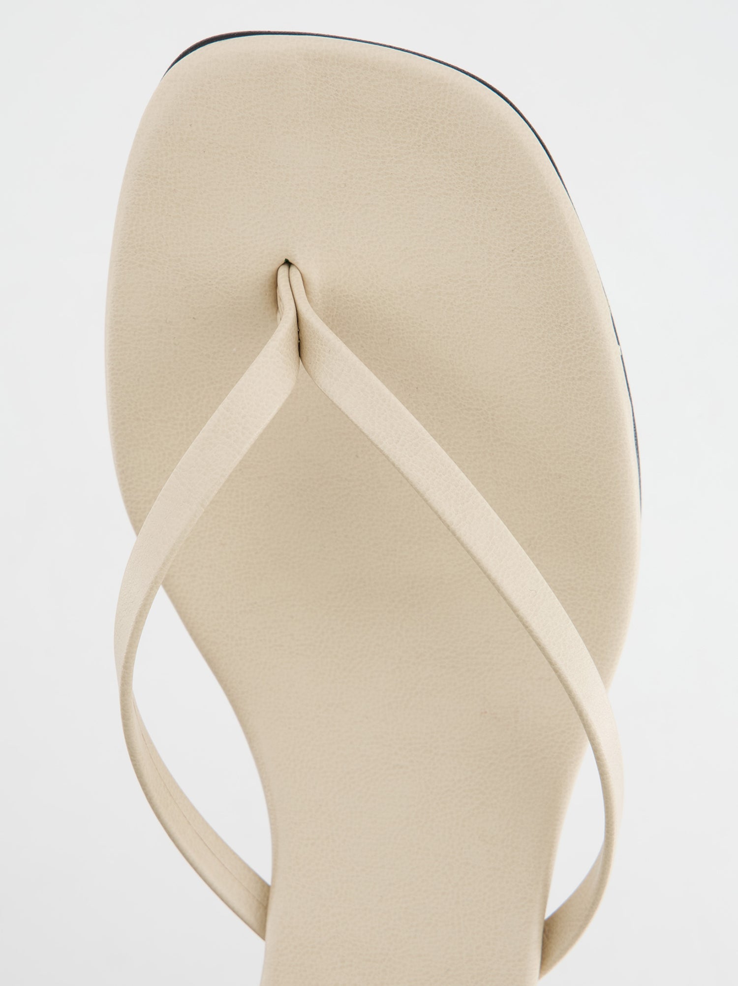 Sandalias de cuña beige - Siete