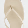 Sandalias de cuña beige - Siete