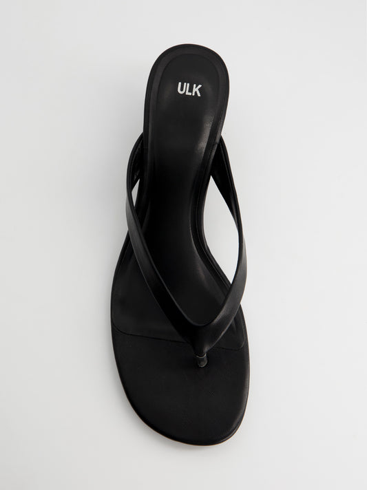 Sandalias de cuña negras - Kenko