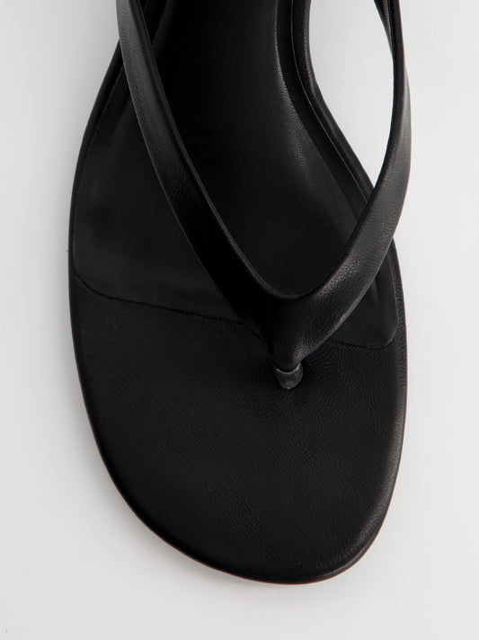 Sandalias de cuña negras - Kenko