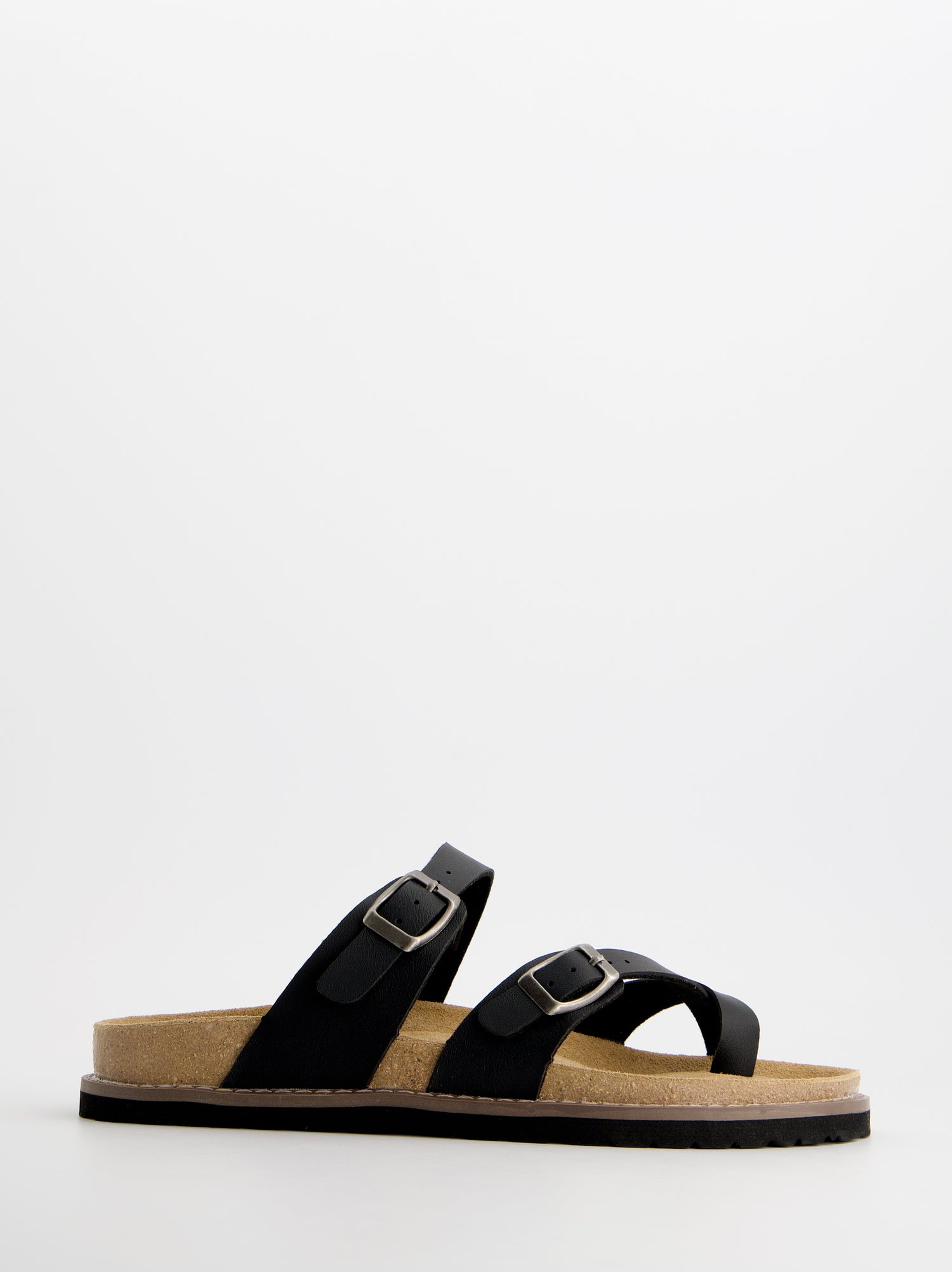 Sandalias de doble hebilla con posición de dedo - Yuma