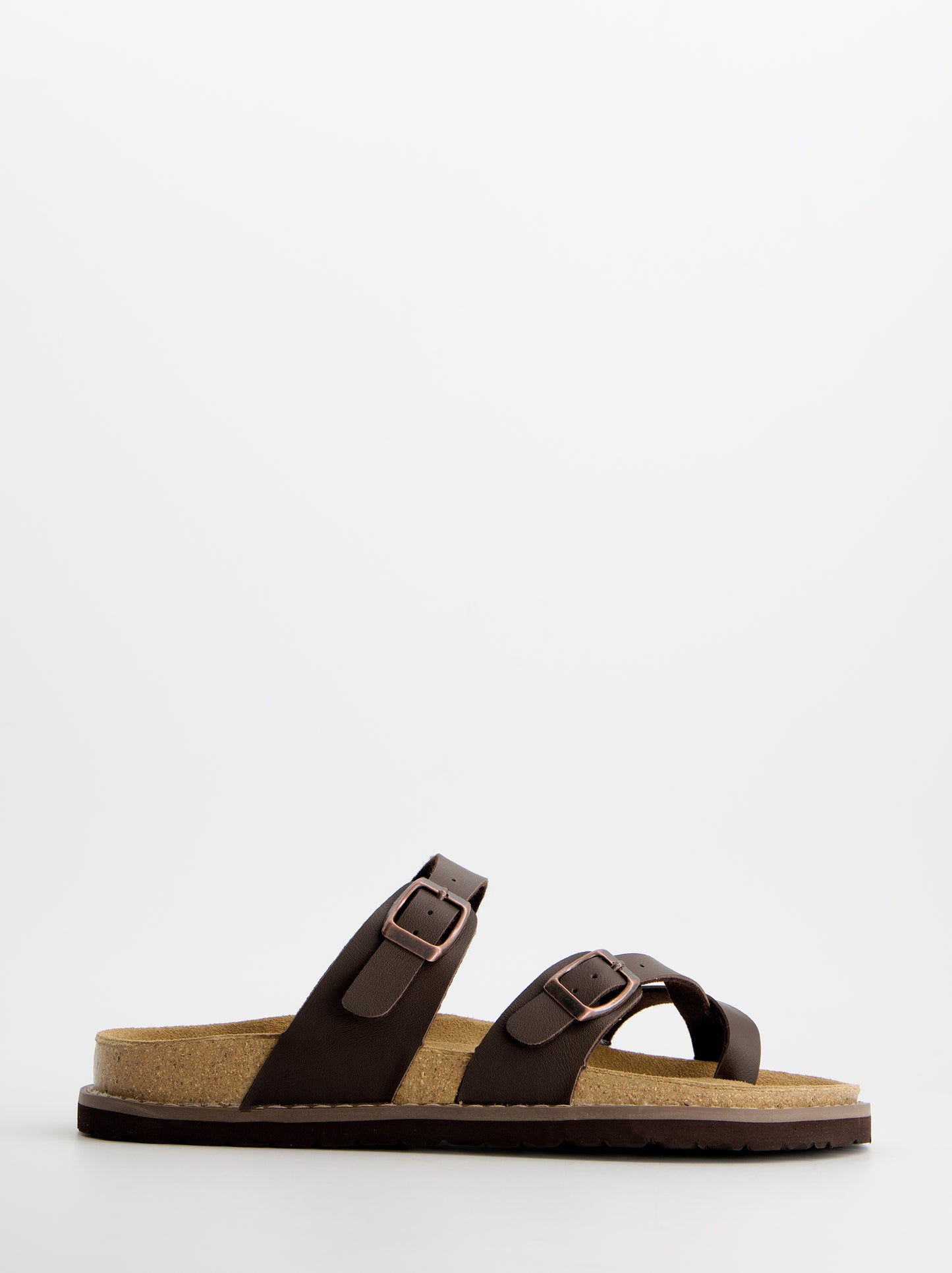Sandalias de doble hebilla con posición de dedo - Yuma