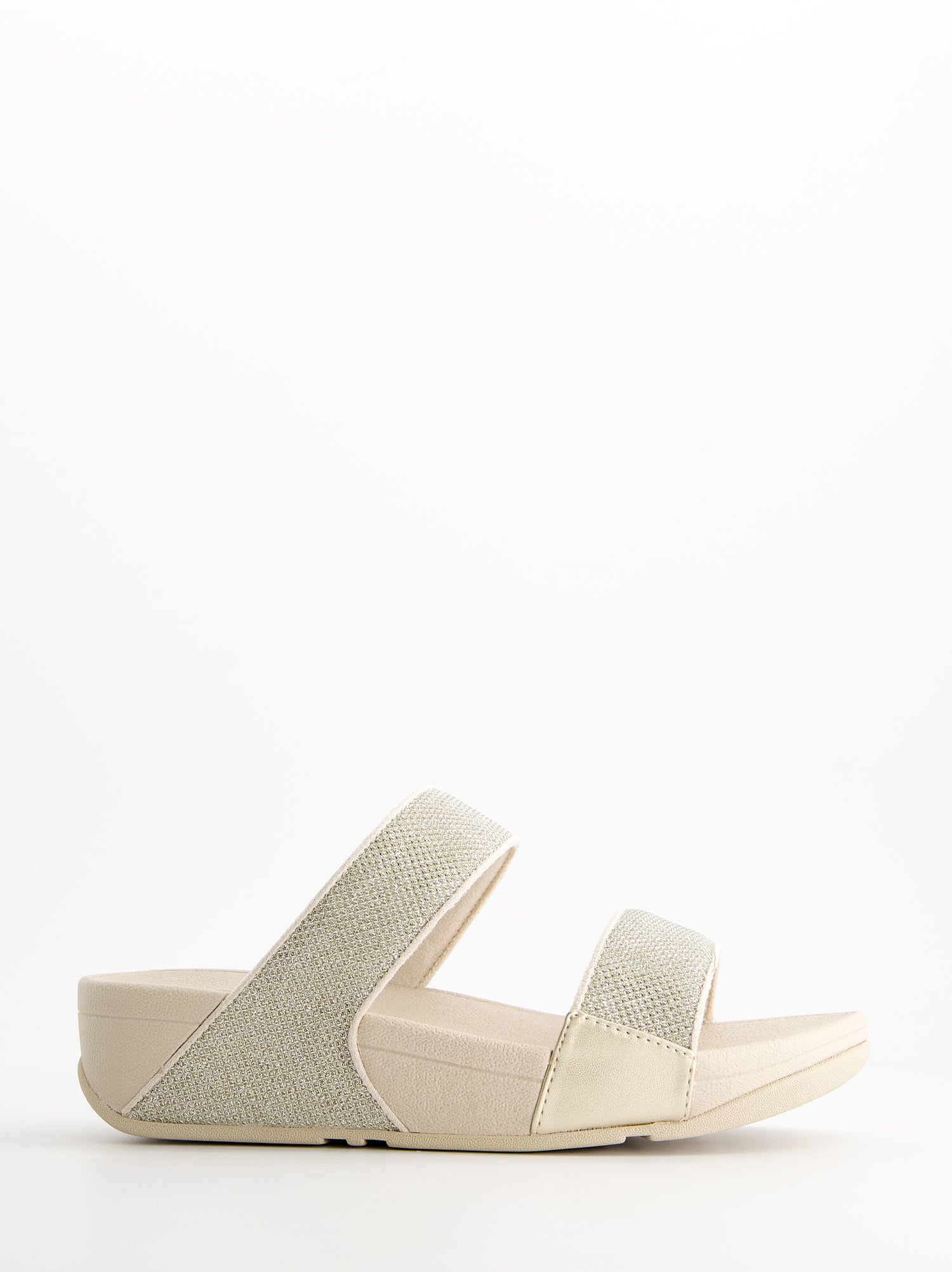 Sandalias de doble tira acabado glitter - Fitflop Lulu Shimmerglitz