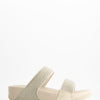 Sandalias de doble tira acabado glitter - Fitflop Lulu Shimmerglitz