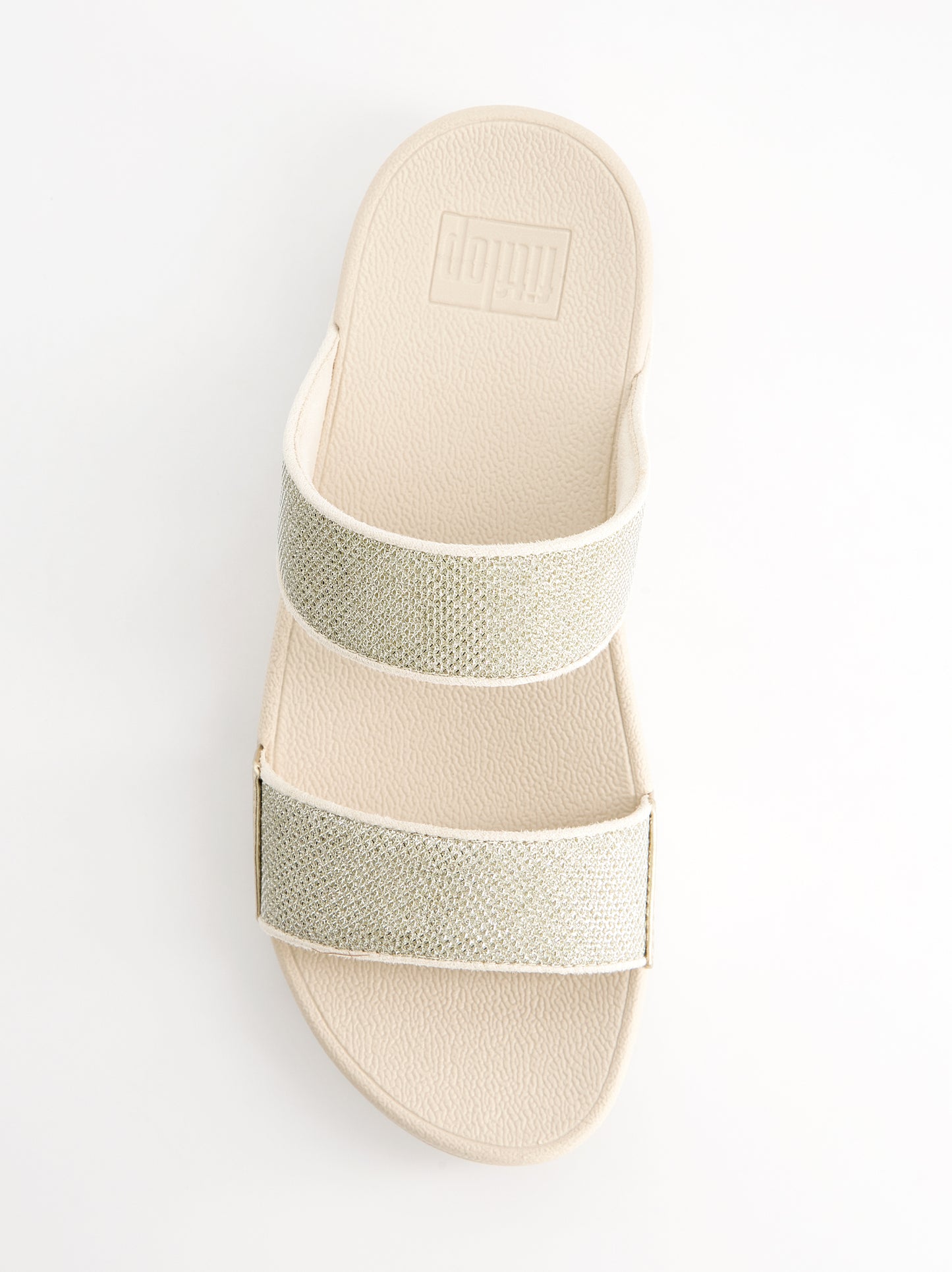 Sandalias de doble tira acabado glitter - Fitflop Lulu Shimmerglitz