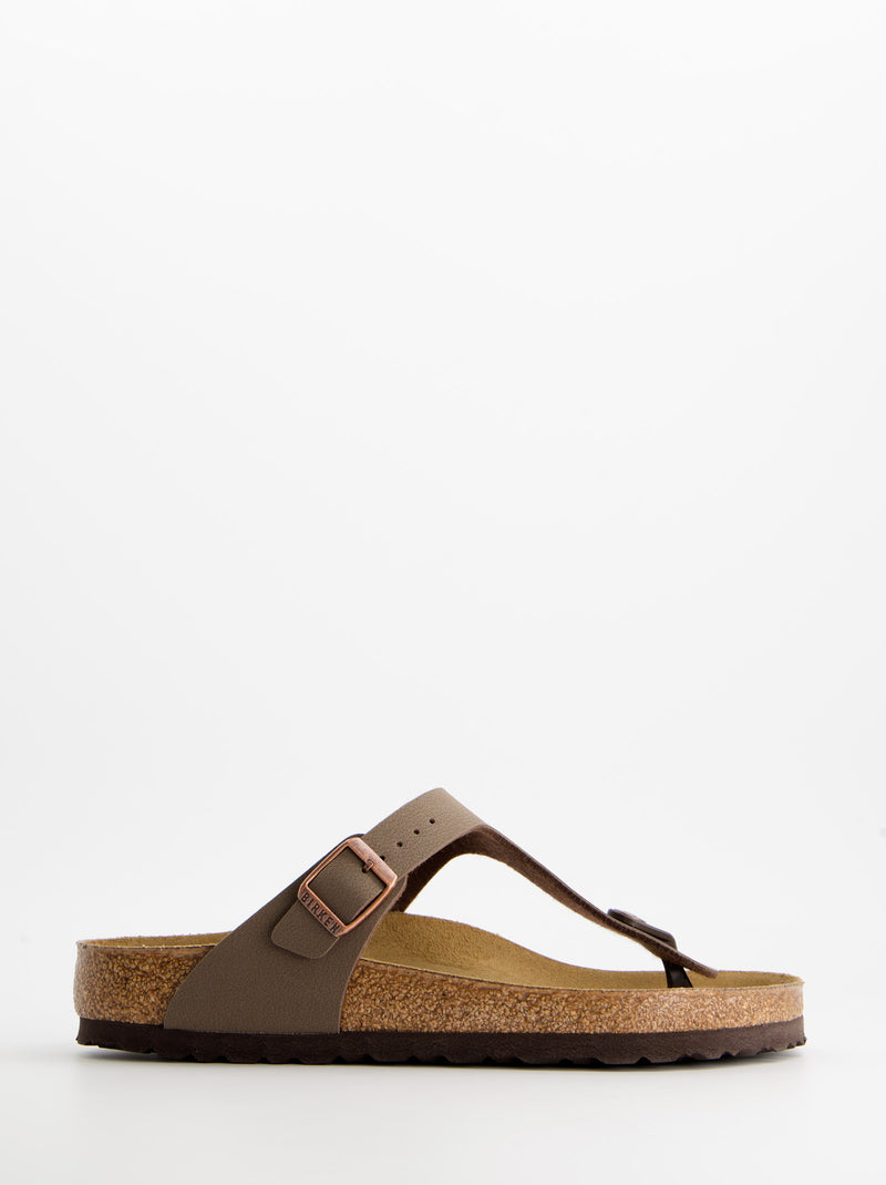 Sandalias de puente en piel sintética - Birkenstock Gizeh