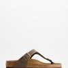 Sandalias de puente en piel sintética - Birkenstock Gizeh