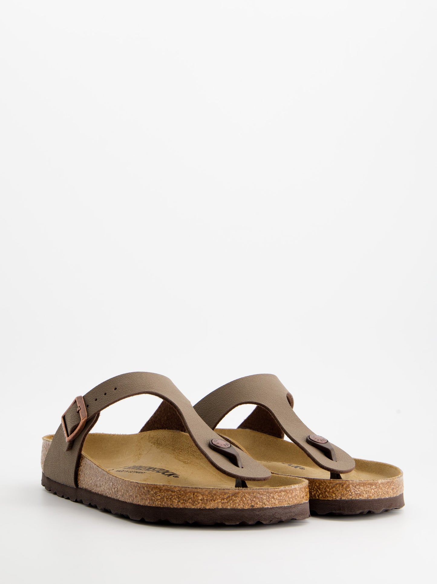 Sandalias de puente en piel sintética - Birkenstock Gizeh