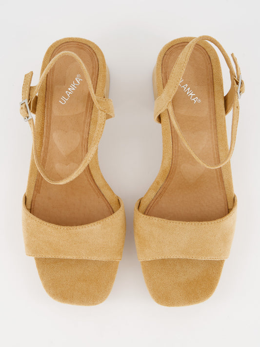 Sandalias de tacón con plataforma - Medina