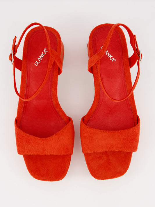Sandalias de tacón con plataforma - Medina