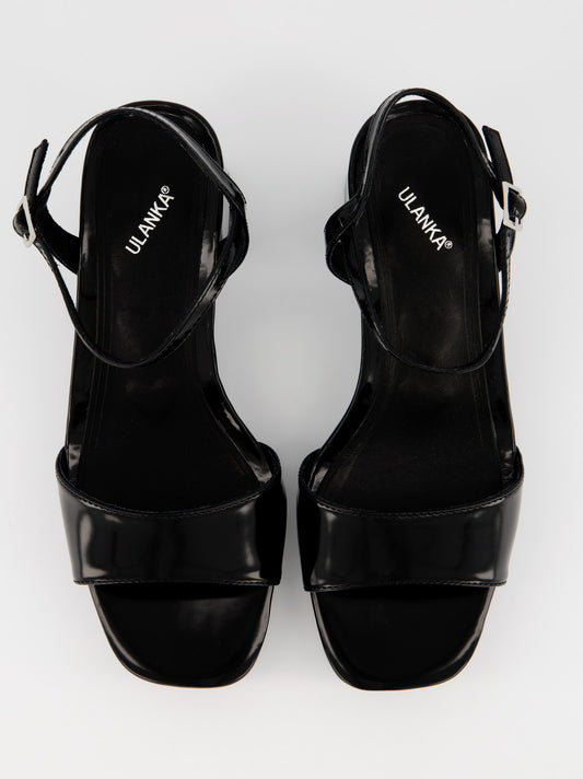 Sandalias de tacón negras - Medina