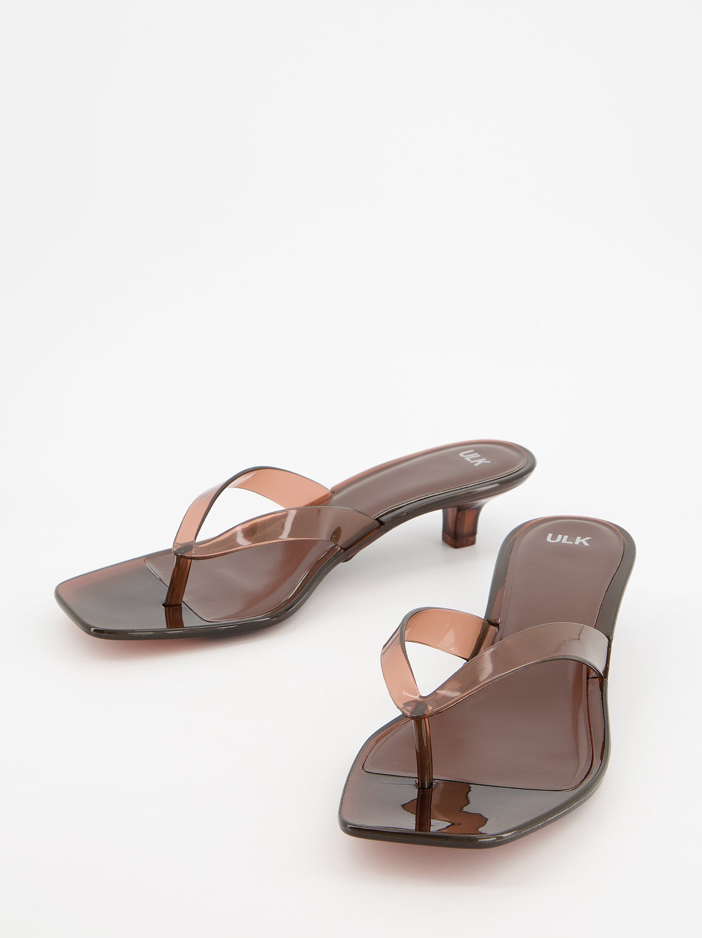 Sandalias de tacón transparentes - Core