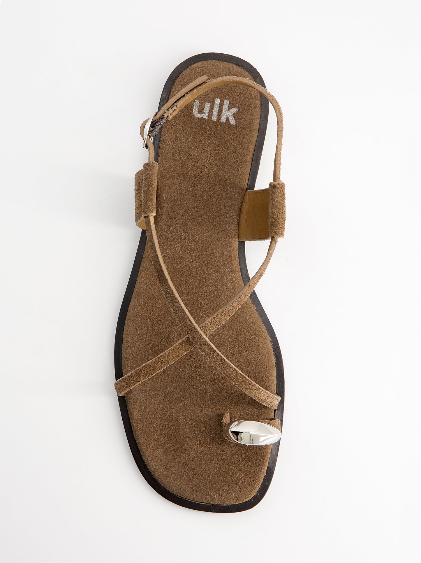 Suede strappy sandals - Ossy