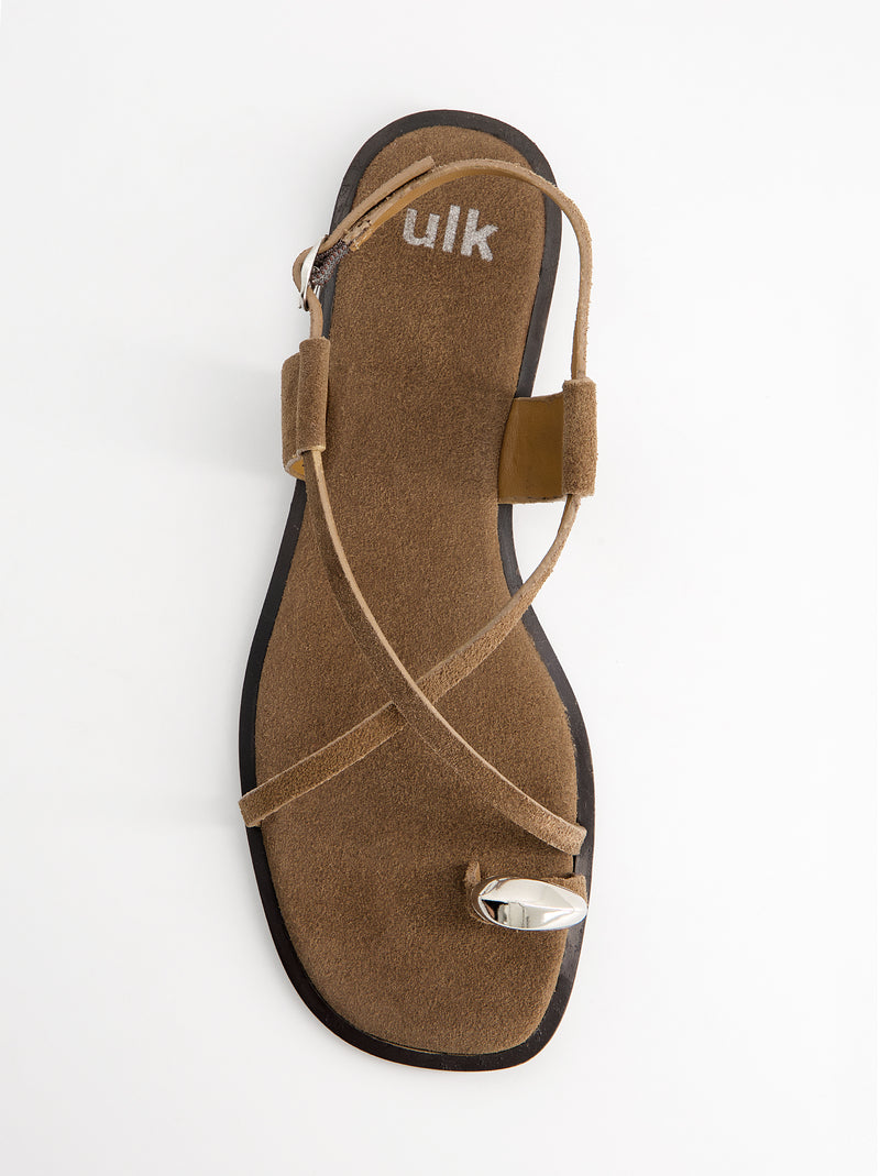 Sandalias de tiras en ante - Ossy