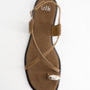 Suede strappy sandals - Ossy