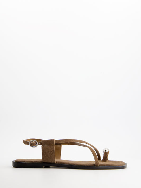 Sandalias de tiras en ante - Ossy