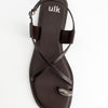 Sandalias de tiras en piel - Ossy