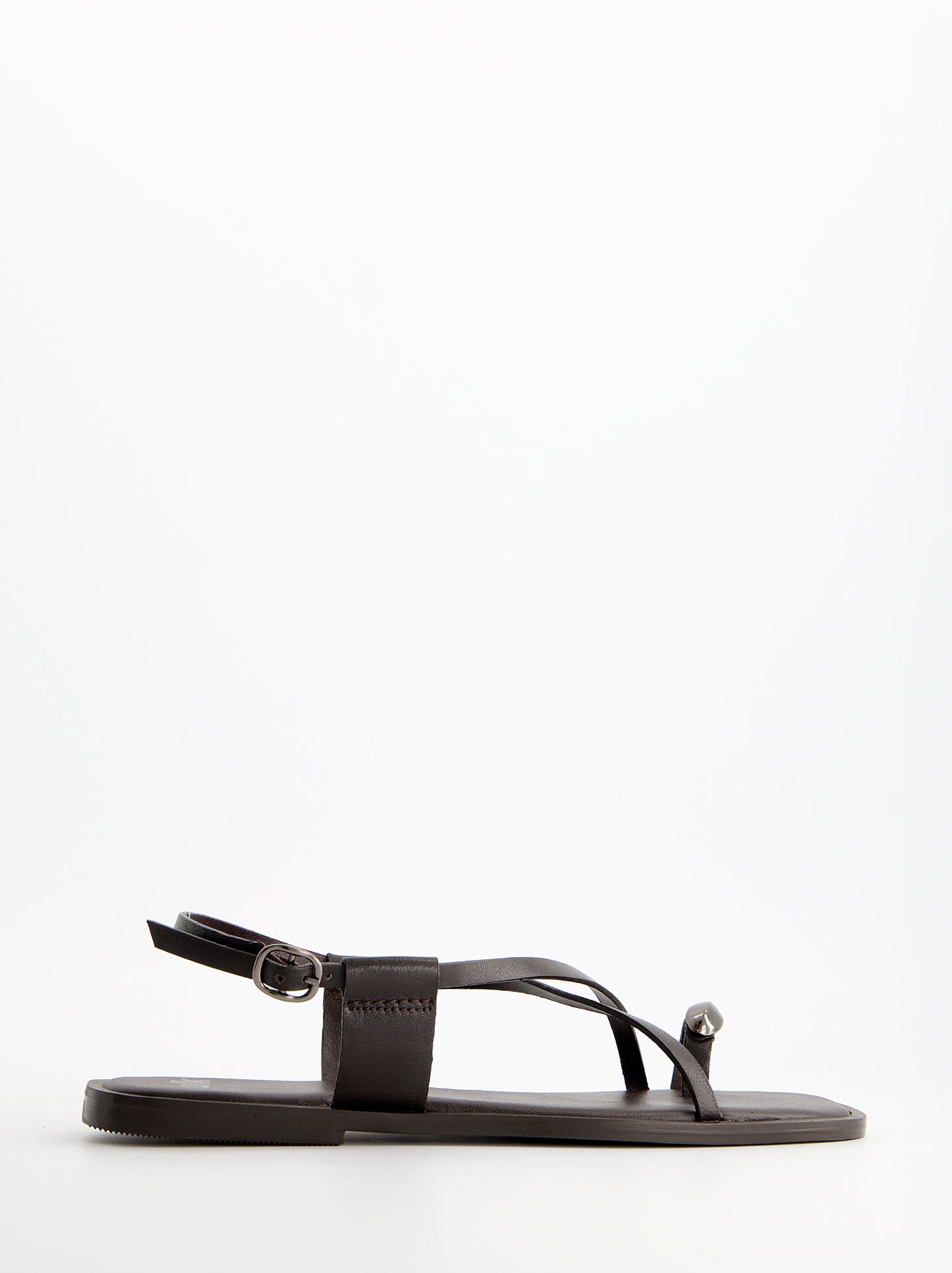 Sandalias de tiras en piel - Ossy