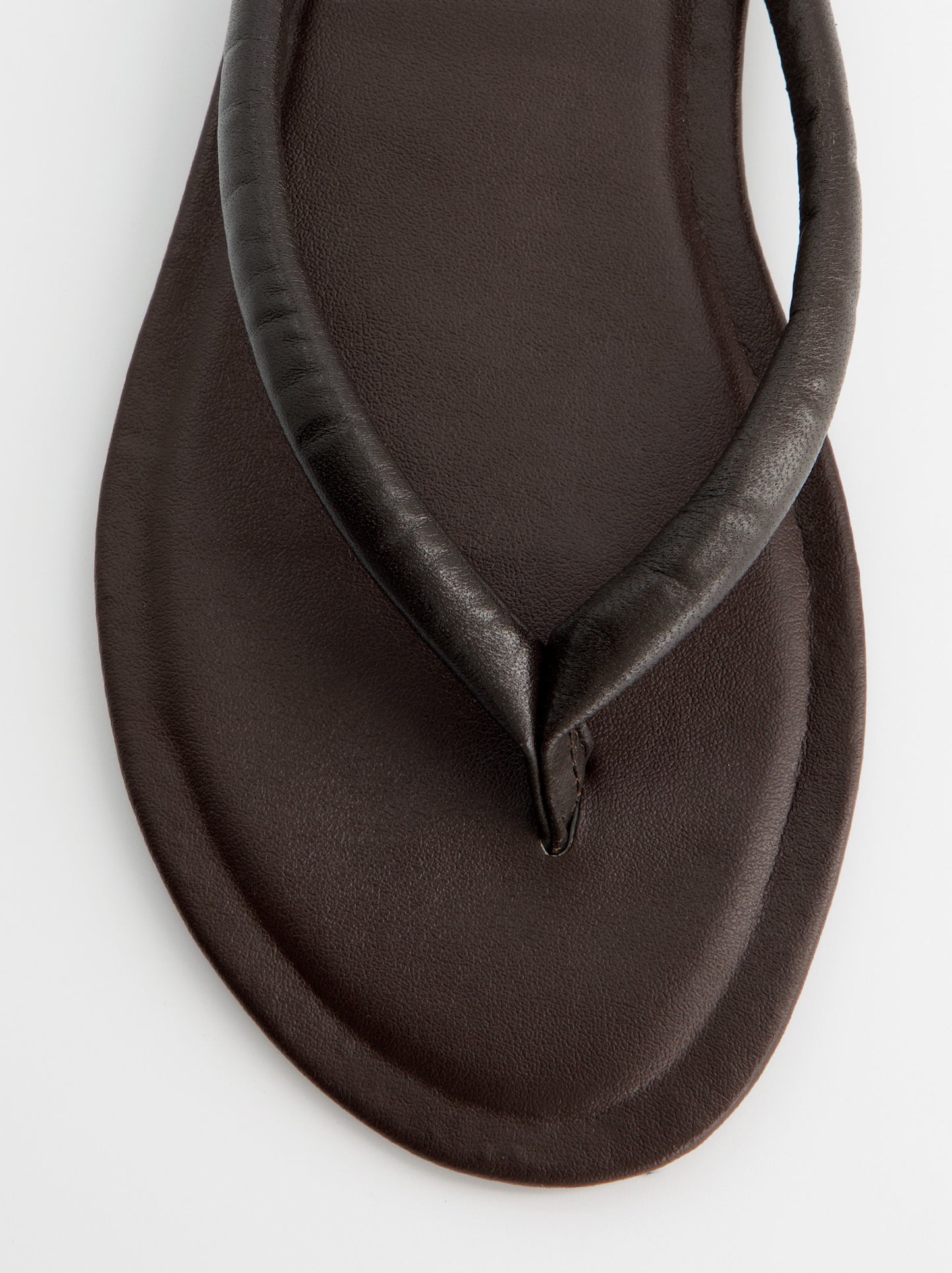 Sandalias marrones de piel - Nude