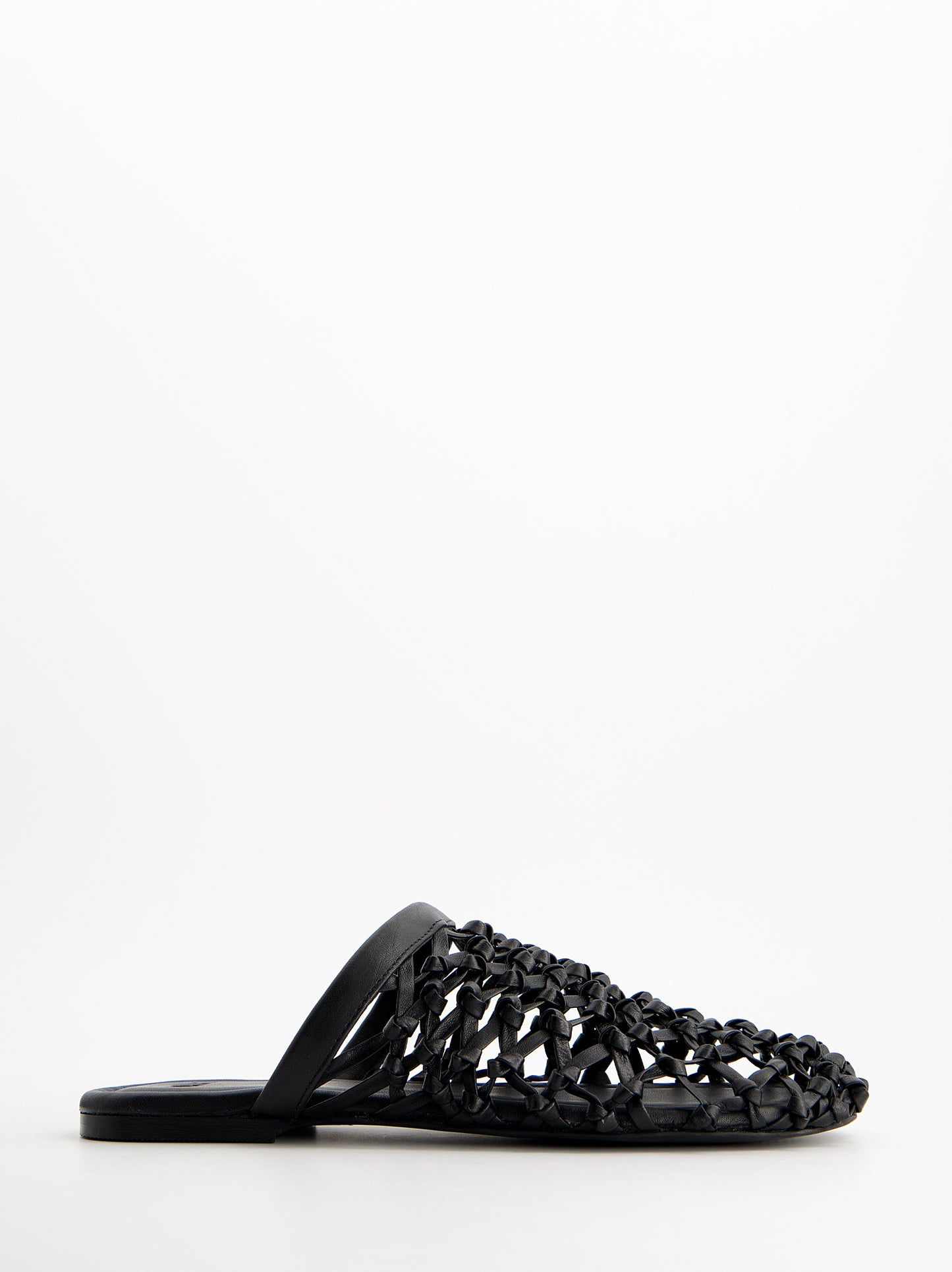 Sandalias mule piel trenzada - Siena