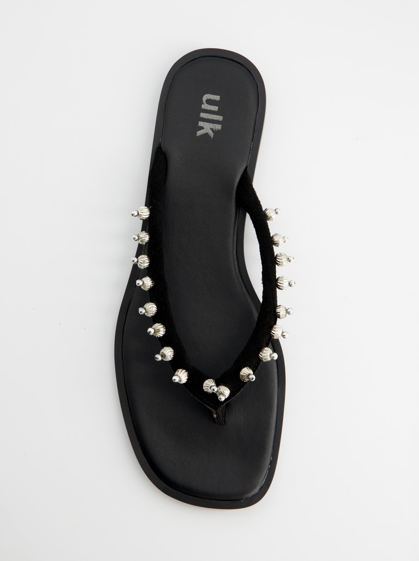 Sandalias negras de piel - Orilla