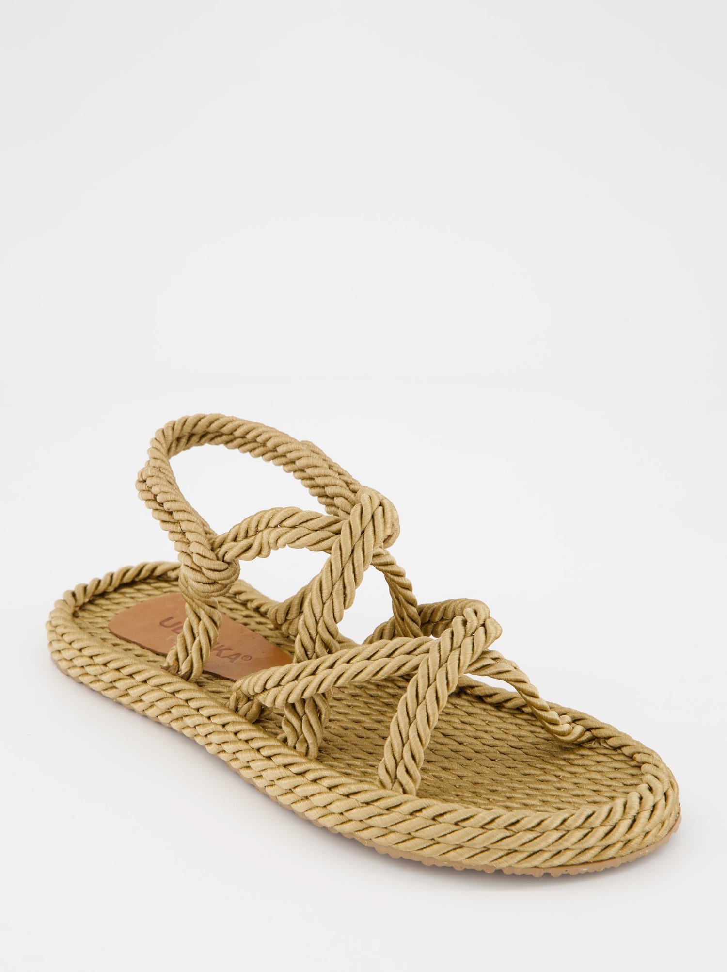 Sandalias planas de cuerdas - Ulanka Cuerdas