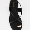 Sandalias planas de piel - Ossy