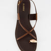 Sandalias planas de piel - Ossy
