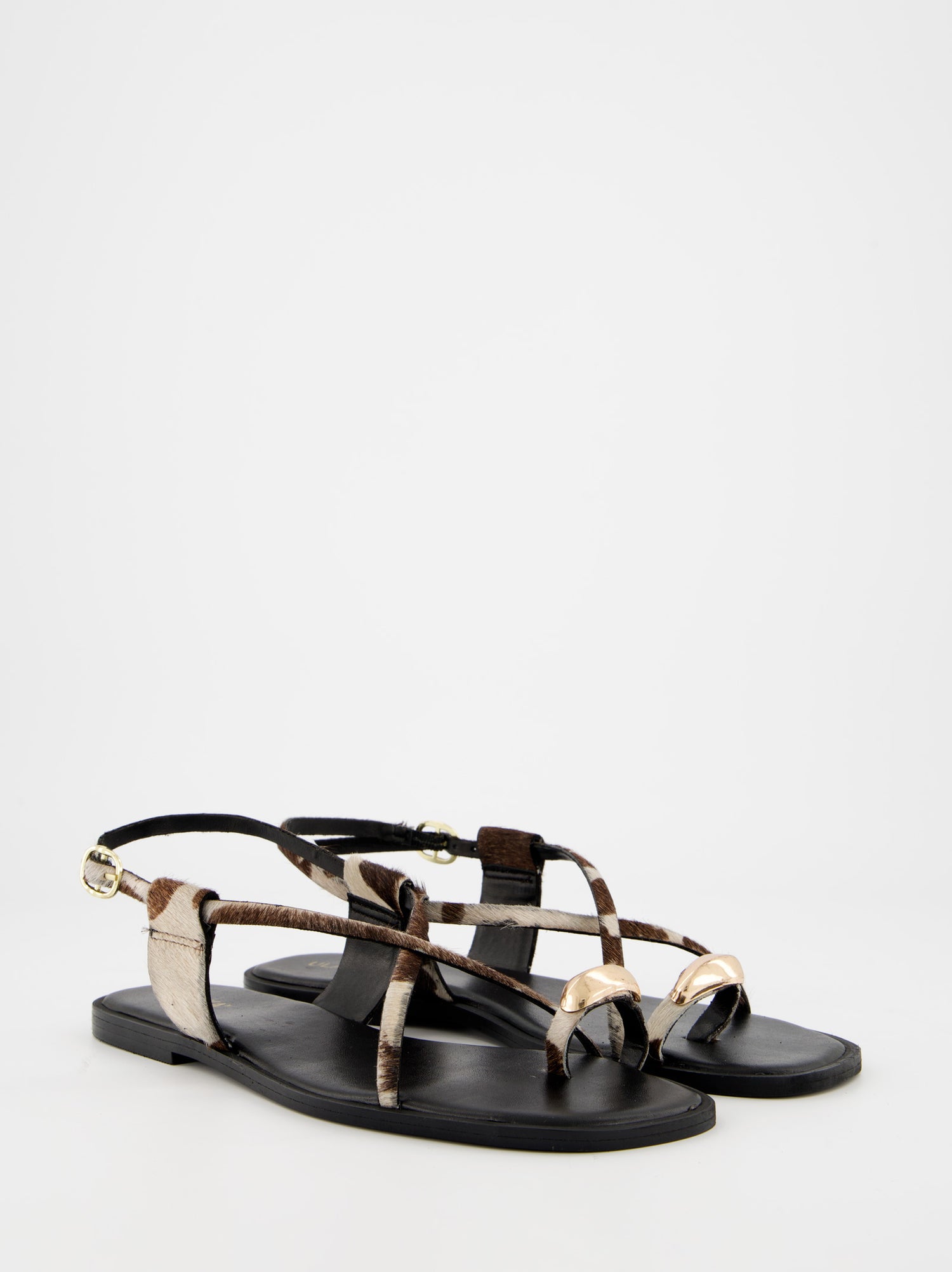Sandalias planas de piel - Ossy
