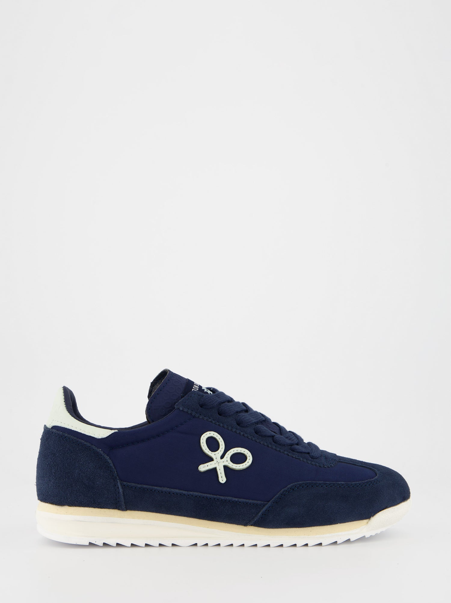 Silbon Vintage - Zapatillas de piel azul navy