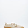 Sneaker De Piel Beige - Fluchos