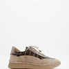 Croco-effect sneakers - Limbo