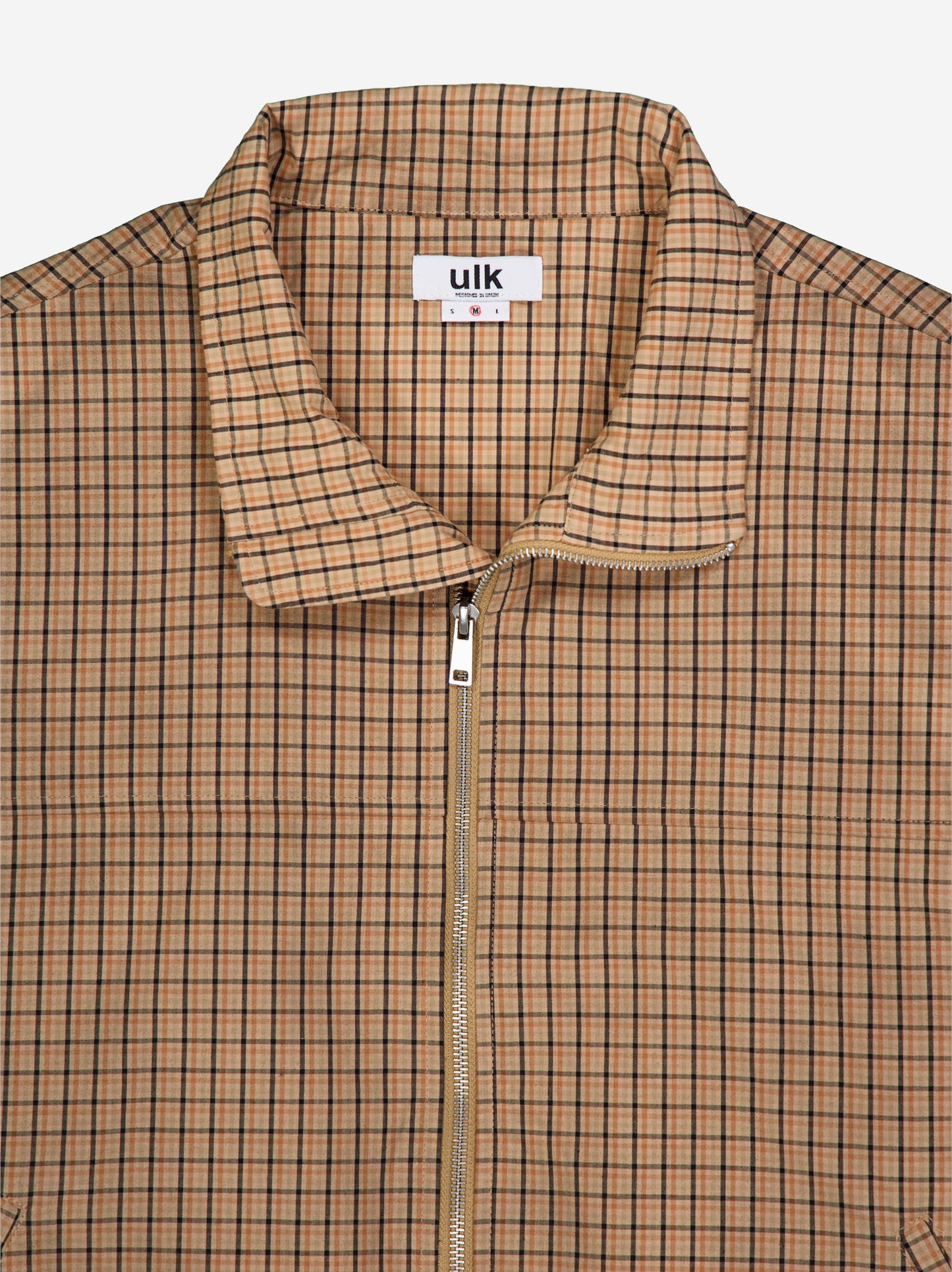 Sobrecamisa bomber a cuadros - Tea