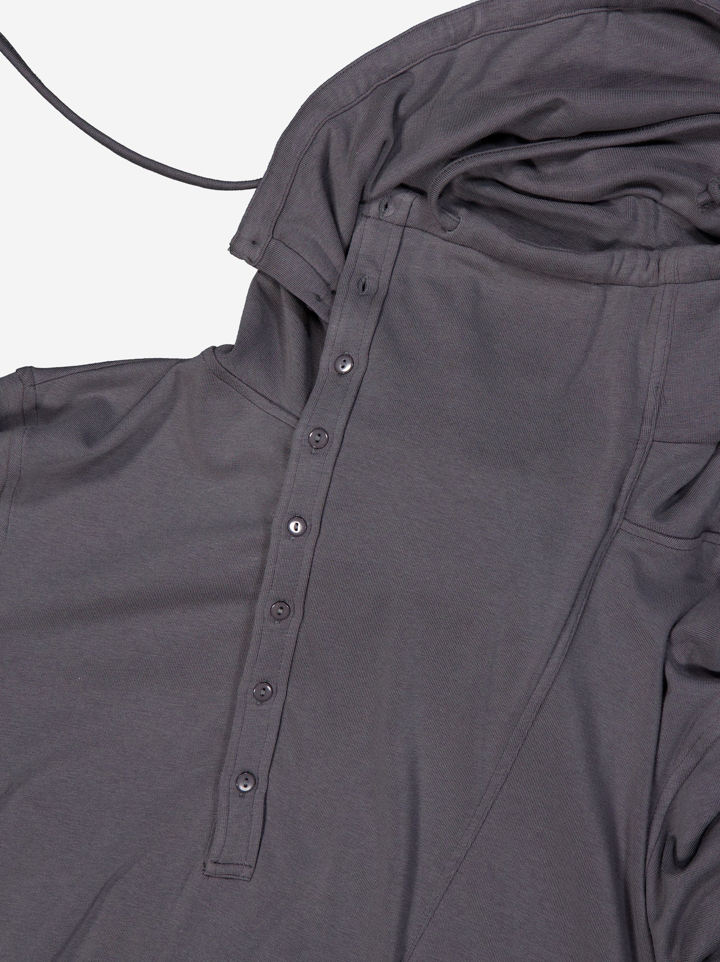 Sudadera asimética gris - Uno