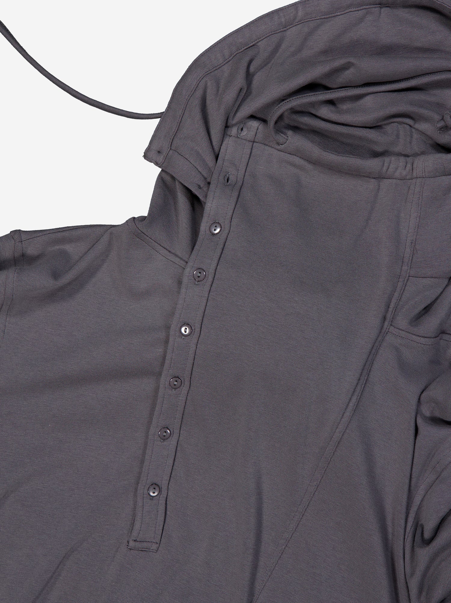 Sudadera asimética gris - Uno