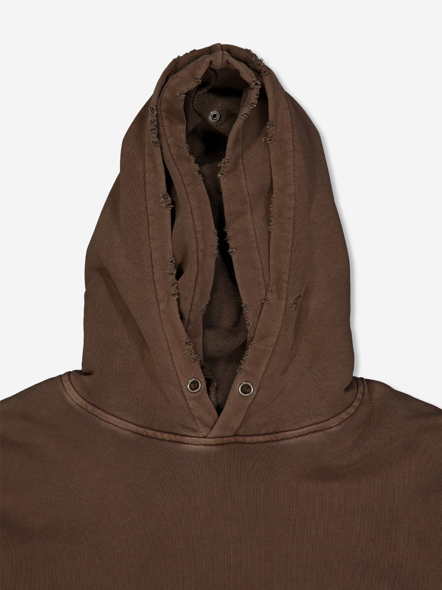 Sudadera de felpa con doble capucha 222